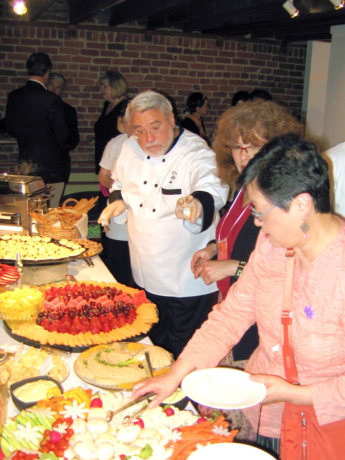 KAC 45th Anniversary party buffet in KAC Gallery