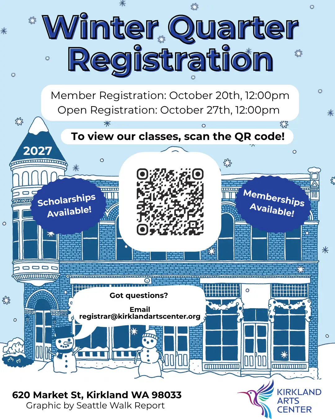 Winter Quarter Registration